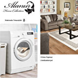 Dekoreko Kaymaz Taban Djt Salon Halısı Yıldız Deri Modern 626M