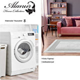 Dekoreko Kaymaz Taban Djt Salon Halısı Star Pamuk Modern 626M