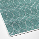 Dekoreko Kaymaz Taban Djt Mutfak Halısı Star Pamuk İskandinav F5084