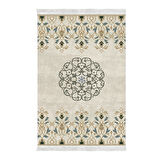 Dekoreko Kaymaz Taban Djt Salon Halısı Trend Saçaklı Modern 1491