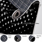 Dekoreko Kaymaz Taban Djt Mutfak Halısı Star Pamuk Modern 723