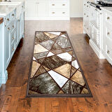 Dekoreko Kaymaz Taban Djt Mutfak Halısı Star Pamuk Modern 1716