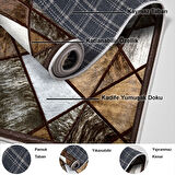 Dekoreko Kaymaz Taban Djt Mutfak Halısı Star Pamuk Modern 1716