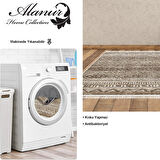 Dekoreko Kaymaz Taban Djt Salon Halısı Star Pamuk Saçaklı İskandinav F5087