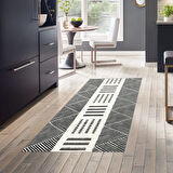 Dekoreko Kaymaz Taban Djt Mutfak Halısı Trend İskandinav M1282