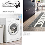 Dekoreko Kaymaz Taban Djt Mutfak Halısı Trend İskandinav M1282