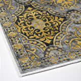 Dekoreko Kaymaz Taban Djt Salon Halısı Yıldız Deri Modern 659M