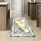 Dekoreko Kaymaz Taban Djt Mutfak Halısı Trend Modern 728