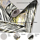 Dekoreko Kaymaz Taban Djt Mutfak Halısı Trend Modern 728