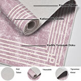 Dekoreko Kaymaz Taban Djt Salon Halısı Trend Modern M5142