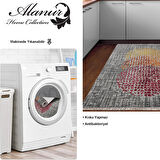 Dekoreko Kaymaz Taban Djt Mutfak Halısı Trend Saçaklı Modern E4052