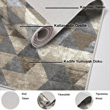 Dekoreko Kaymaz Taban Djt Mutfak Halısı Trend İskandinav 661M