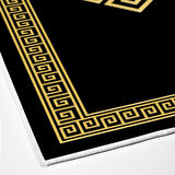 Dekoreko Kaymaz Taban Djt Salon Halısı Yıldız Deri Modern 656M