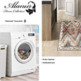 Dekoreko Kaymaz Taban Djt Mutfak Halısı Star Pamuk İskandinav F5003