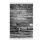 Dekoreko Kaymaz Taban Djt Mutfak Halısı Star Pamuk Saçaklı Modern Mu136