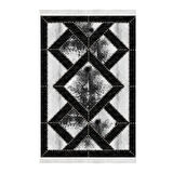 Dekoreko Kaymaz Taban Djt Banyo Halısı Trend Saçaklı Modern 722