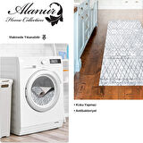 Dekoreko Kaymaz Taban Djt Mutfak Halısı Trend İskandinav F5079