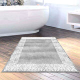 Dekoreko Kaymaz Taban Djt Banyo Halısı Star Pamuk Modern 1460