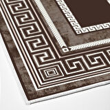 Dekoreko Kaymaz Taban Djt Banyo Halısı Trend Modern 651M