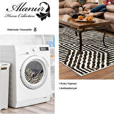 Dekoreko Kaymaz Taban Djt Salon Halısı Star Pamuk Modern 713