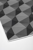 Kaymaz Dijital Mutfak & Salon Halı Trend Geometrik E5010