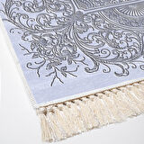 Dekoreko Kaymaz Taban Djt Mutfak Halısı Star Pamuk Saçaklı Modern 1488