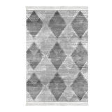 Dekoreko Kaymaz Taban Djt Banyo Halısı Trend Saçaklı İskandinav F5131