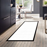 Alanur Home Kaymaz Taban Djt Banyo Mutfak Salon Halı  Trend Dokuma Desen E5007