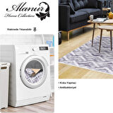 Dekoreko Kaymaz Taban Djt Salon Halısı Yıldız Deri İskandinav F5124