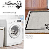 Dekoreko Kaymaz Taban Djt Mutfak Halısı Star Pamuk Saçaklı Modern 1919