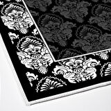 Dekoreko Kaymaz Taban Djt Banyo Halısı Yıldız Deri Modern 700M