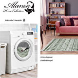 Dekoreko Kaymaz Taban Djt Salon Halısı Trend Saçaklı İskandinav F5078