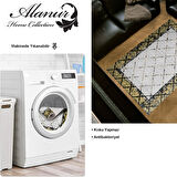 Dekoreko Kaymaz Taban Djt Salon Halısı Trend Modern M5129