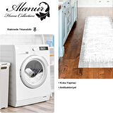 Dekoreko Kaymaz Taban Djt Mutfak Halısı Star Pamuk Modern 1342