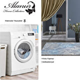 Dekoreko Kaymaz Taban Djt Salon Halısı Star Pamuk Modern 1303