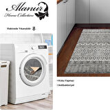 Dekoreko Kaymaz Taban Djt Mutfak Halısı Yıldız Deri İskandinav 1700