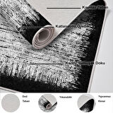 Dekoreko Kaymaz Taban Djt Banyo Halısı Trend Modern 1342