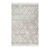 Dekoreko Kaymaz Taban Djt Mutfak Halısı Trend Saçaklı İskandinav F5079