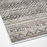 Dekoreko Kaymaz Taban Djt Mutfak Halısı Star Pamuk İskandinav F5087