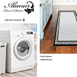 Dekoreko Kaymaz Taban Djt Mutfak Halısı Star Pamuk Modern 603M