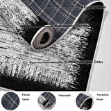 Dekoreko Kaymaz Taban Djt Mutfak Halısı Star Pamuk Modern 1342