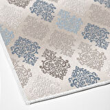 Dekoreko Kaymaz Taban Djt Mutfak Halısı Yıldız Deri Modern 674M