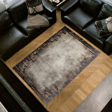 Dekoreko Kaymaz Taban Djt Salon Halısı Star Pamuk Modern F5049