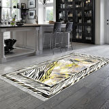 Dekoreko Kaymaz Taban Djt Mutfak Halısı Trend Saçaklı Modern 728