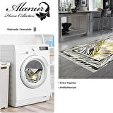 Dekoreko Kaymaz Taban Djt Mutfak Halısı Trend Saçaklı Modern 728