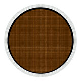 Alanur Home Kaymaz Taban Djt Banyo Mutfak Salon Halı  Trend Saçaklı Yuvarlak Dokuma Desen E5007