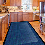 Alanur Home Kaymaz Taban Djt Banyo Mutfak Salon Halı Yıldız Deri Dokuma Desen E5007