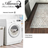 Dekoreko Kaymaz Taban Djt Mutfak Halısı Trend İskandinav F5079