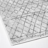 Dekoreko Kaymaz Taban Djt Mutfak Halısı Star Pamuk İskandinav F5079