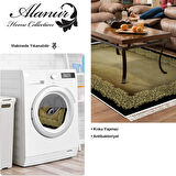 Dekoreko Kaymaz Taban Djt Salon Halısı Star Pamuk Saçaklı Modern 1674